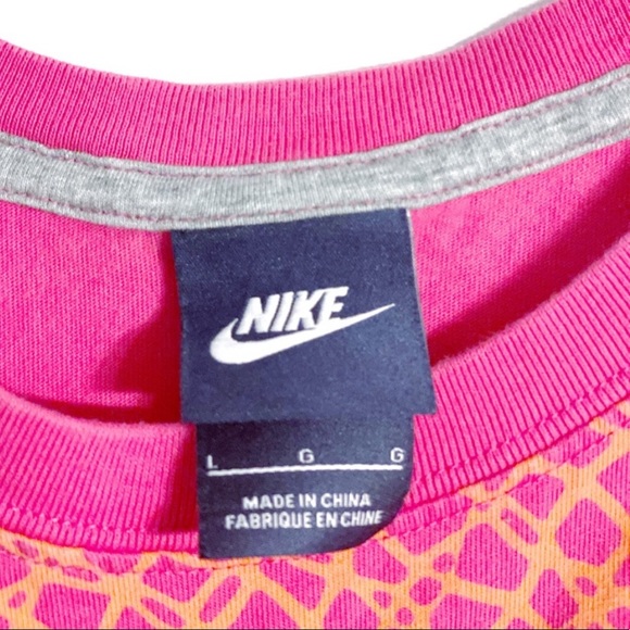 Nike Pink & Melon Retro, Colorblock Graphic Tank - Picture 5 of 8